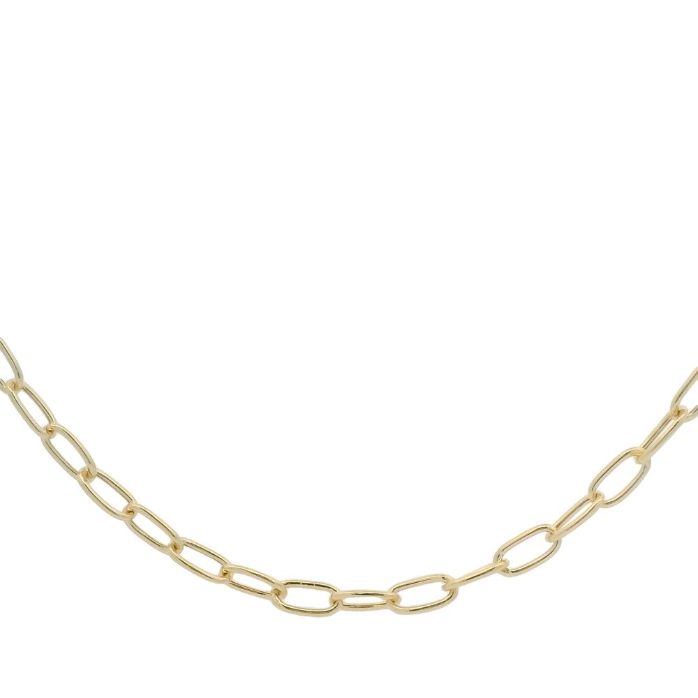 14k yellow gold small oval lin - Kelly Wade Jewelers