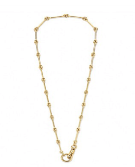 14k yellow gold stick chain wi - Kelly Wade Jewelers