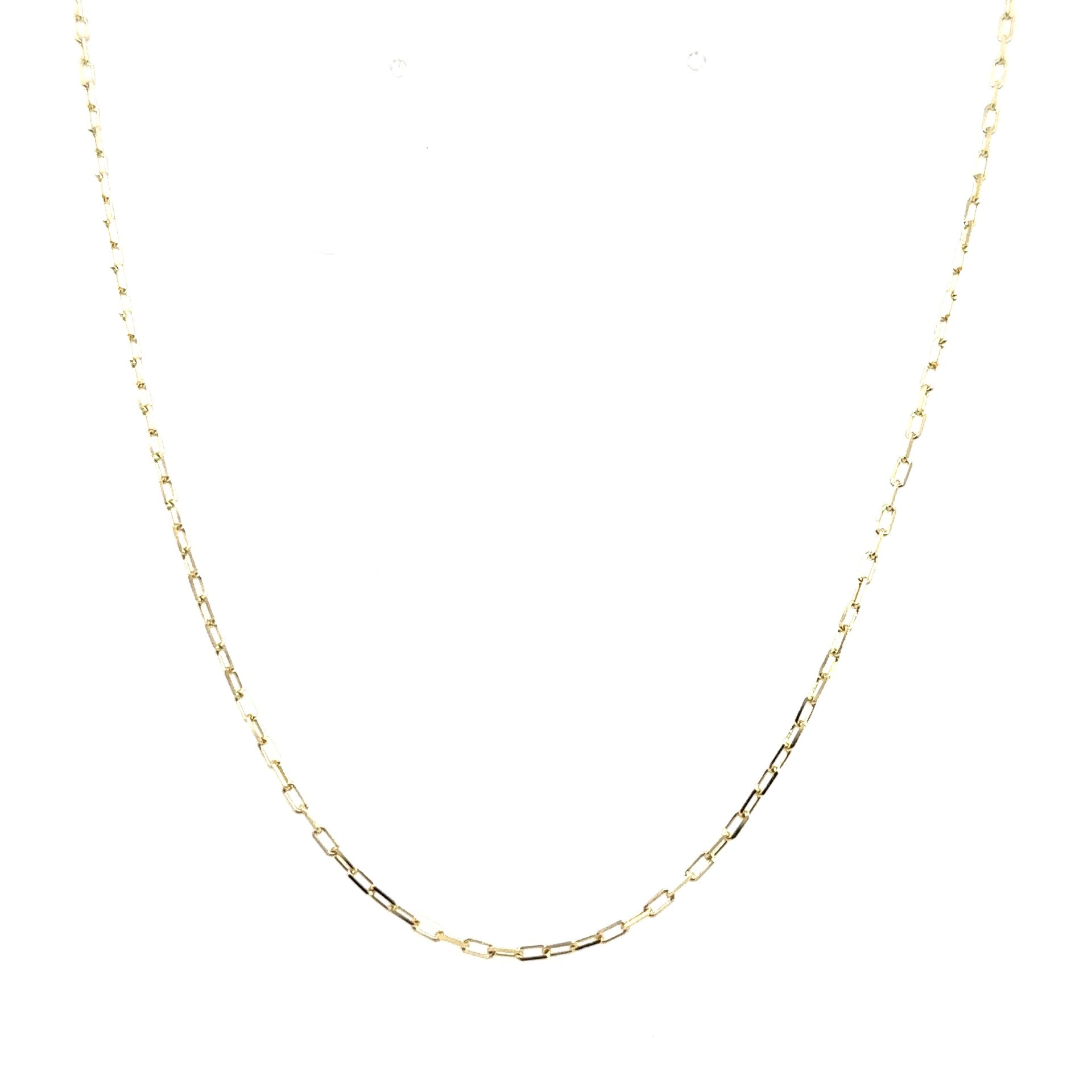 14k yellow gold tiny rectangul - Kelly Wade Jewelers