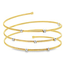 14k yellow gold wrap bracelet - Kelly Wade Jewelers