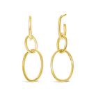 14k yellow oval three link ova - Kelly Wade Jewelers