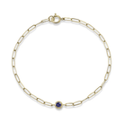 14k YG Classique Bezel Birthst - Kelly Wade Jewelers
