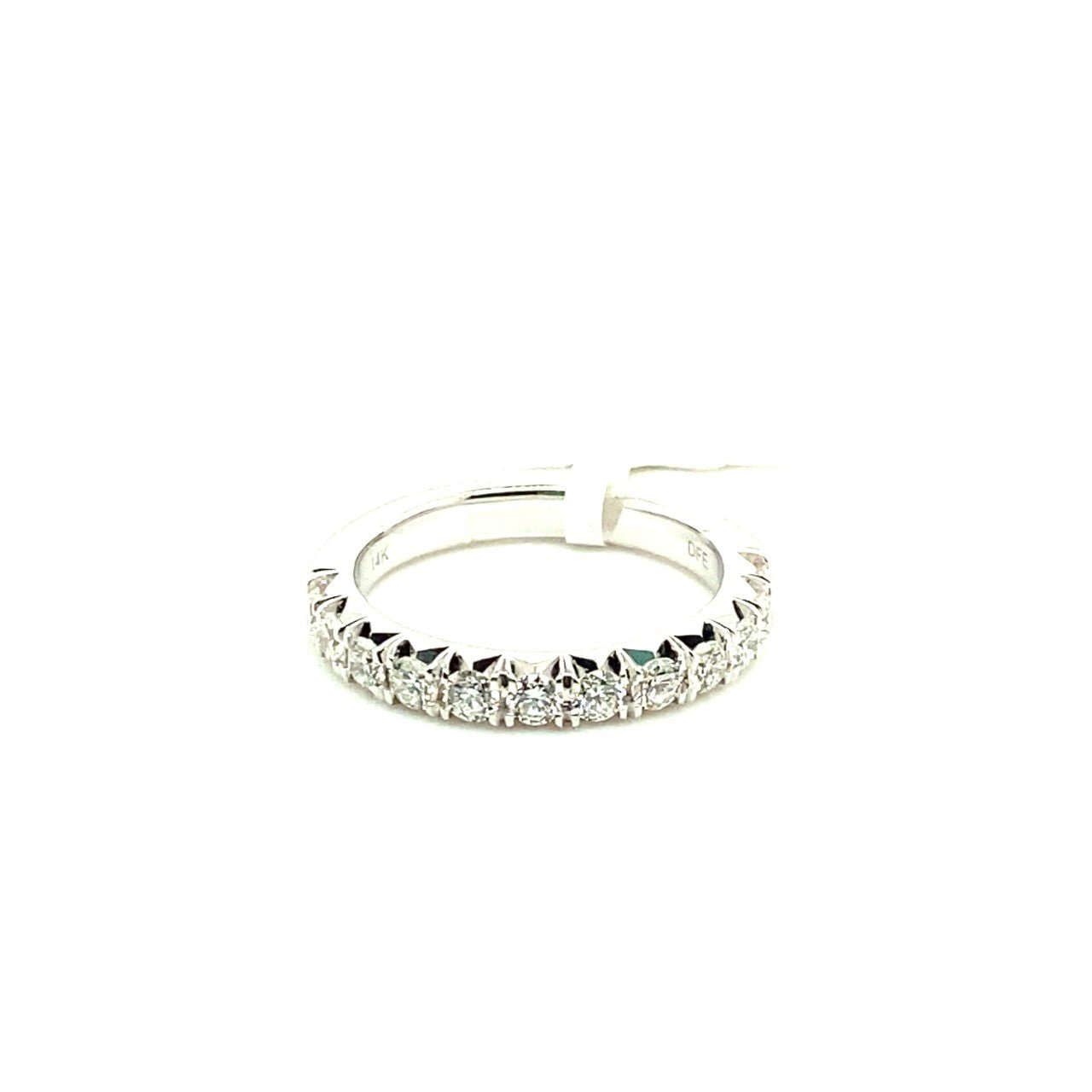 14KW Half Way Around Diamond Ring - Kelly Wade Jewelers
