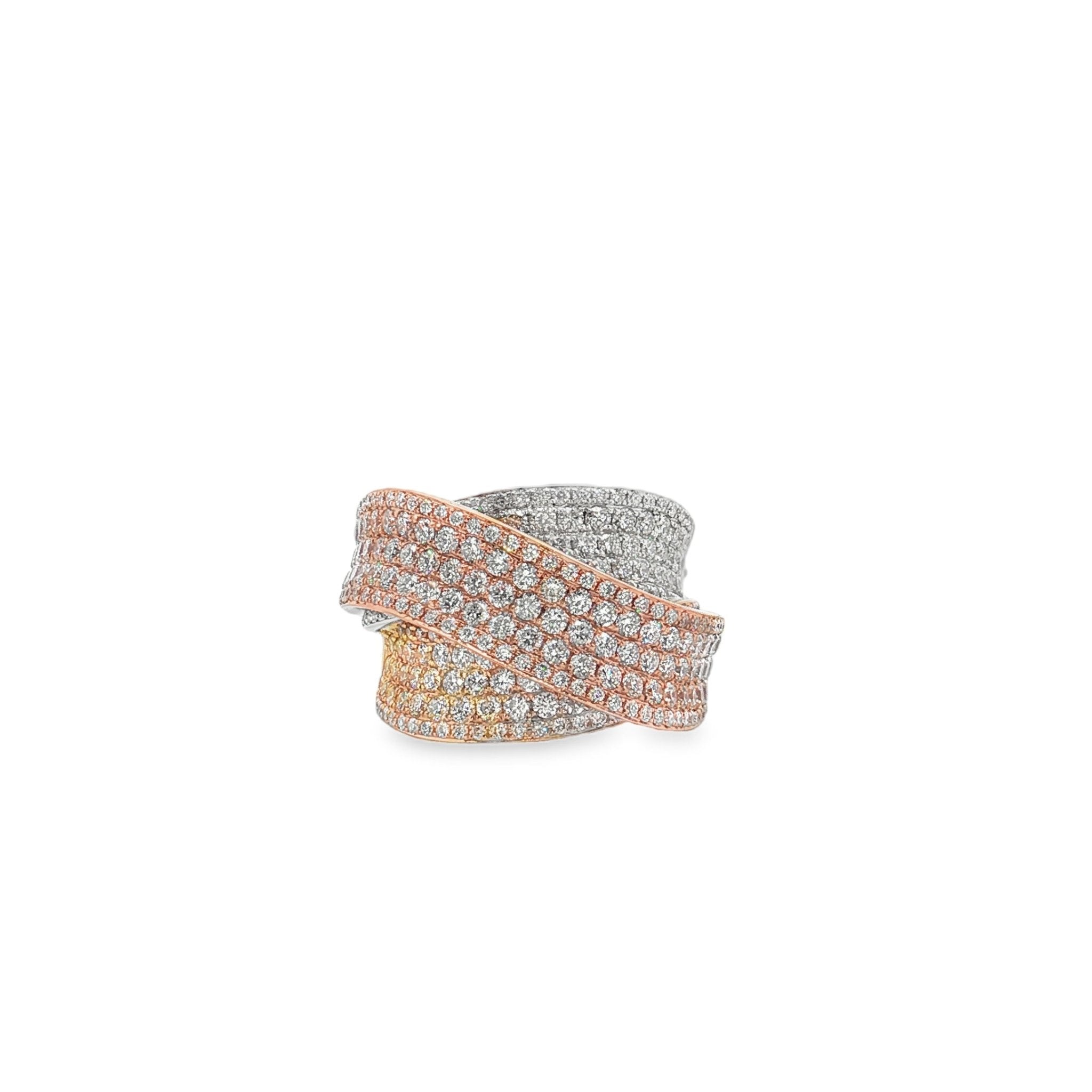 18k rose, white and yellow gol - Kelly Wade Jewelers