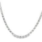 18k white gold 4 prong set eas - Kelly Wade Jewelers