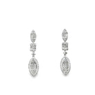 18k white gold illusion set mu - Kelly Wade Jewelers