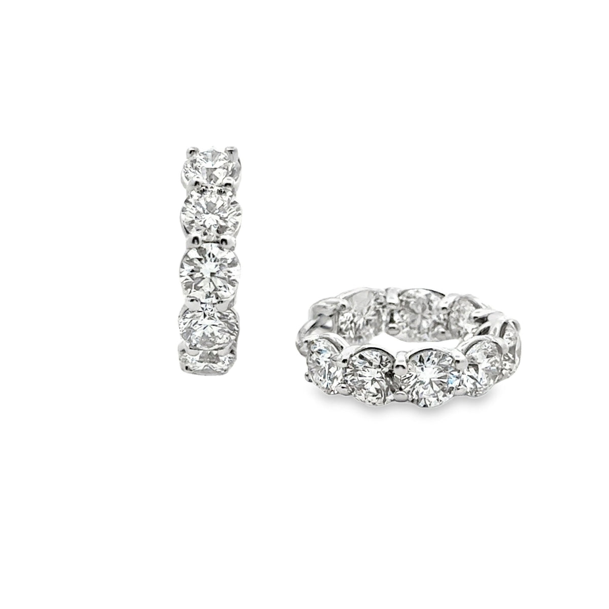 18k white gold inside out diam - Kelly Wade Jewelers