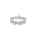 18k white gold marquis and rou - Kelly Wade Jewelers