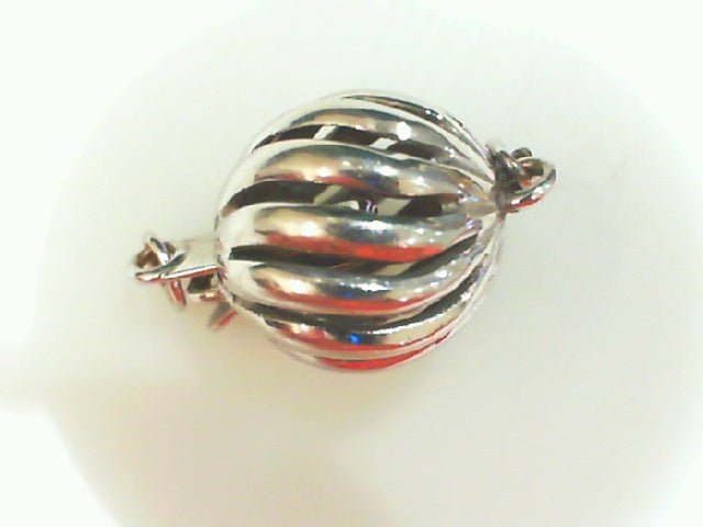 18k white gold necklace clasp - Kelly Wade Jewelers