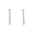 18k white gold pear shaped dia - Kelly Wade Jewelers