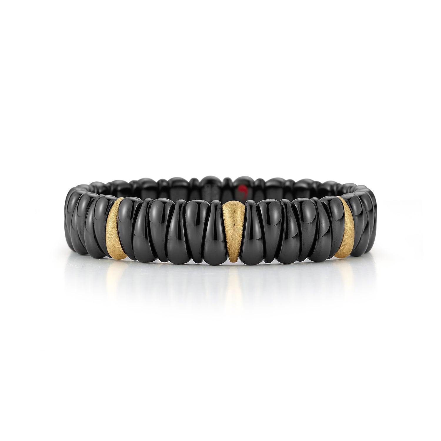 18k yellow gold 3 stations on - Kelly Wade Jewelers