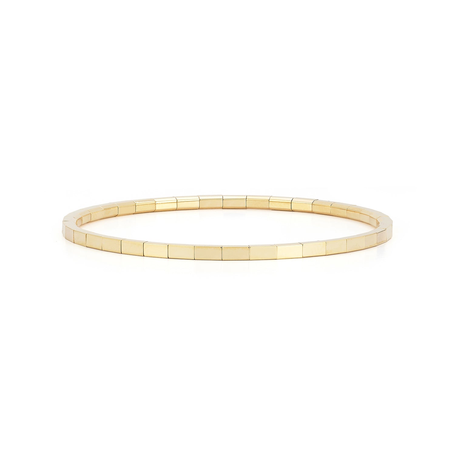 18k yellow gold bar stretch br - Kelly Wade Jewelers