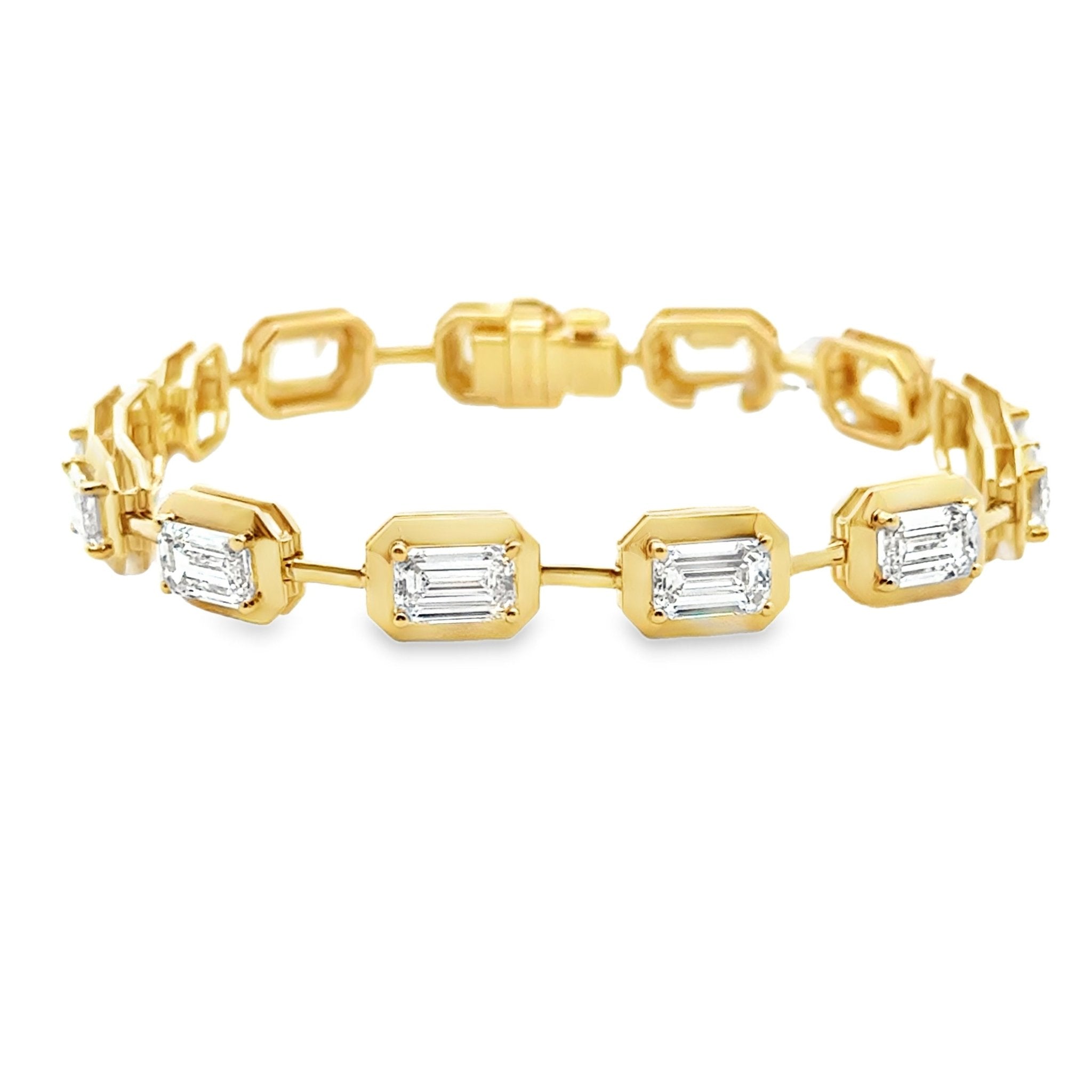 18k yellow gold bezel and 4 pr - Kelly Wade Jewelers