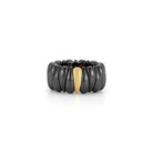 18k yellow gold brushed statio - Kelly Wade Jewelers