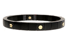 18k yellow gold matte black ce - Kelly Wade Jewelers