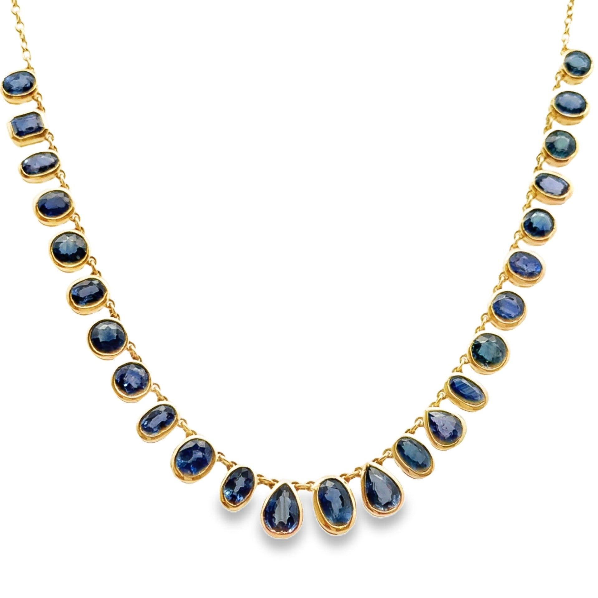 18k yellow gold multi shape be - Kelly Wade Jewelers