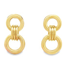 18k yellow gold Tiffany double - Kelly Wade Jewelers