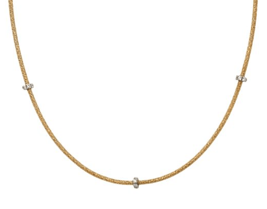 18k yellow gold wrapped gold n - Kelly Wade Jewelers