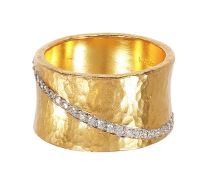 Gurhan 24KY Diamond Ring