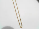 21k yellow gold chain 18" - Kelly Wade Jewelers
