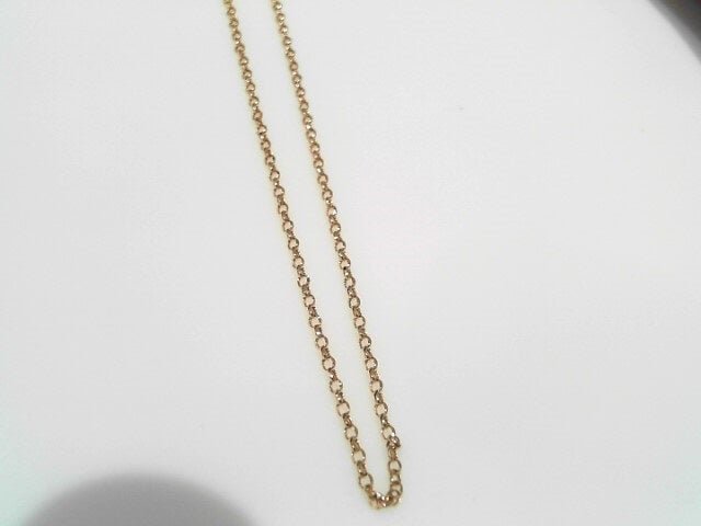 21k yellow gold chain 18" - Kelly Wade Jewelers
