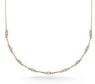 3 Diamond Bar Necklace - Kelly Wade Jewelers