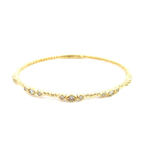 
                
                    Load image into Gallery viewer, 14k yellow gold flexible beade
                
            