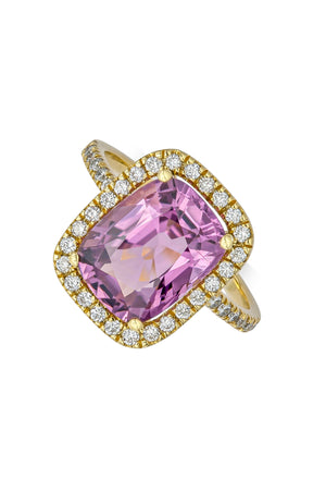 Pink Spinel Ring