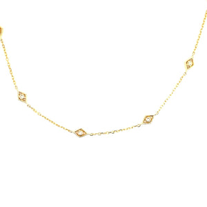 14k yellow gold diamonds by th