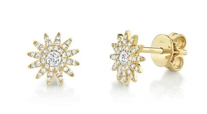 Diamond Starburst Earrings
