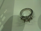 8.72 g platinum ring mounting - Kelly Wade Jewelers