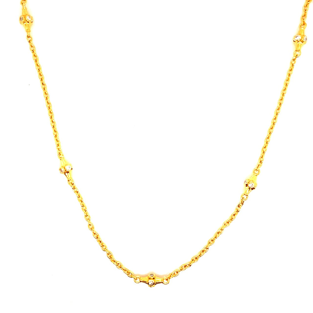 
                
                    Load image into Gallery viewer, Gurhan 22k yellow gold chain w
                
            