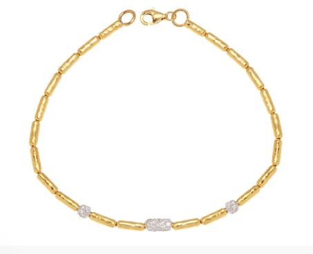 Gurhan 24k yellow gold hammere