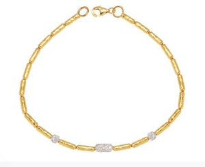 Gurhan 24k yellow gold hammere