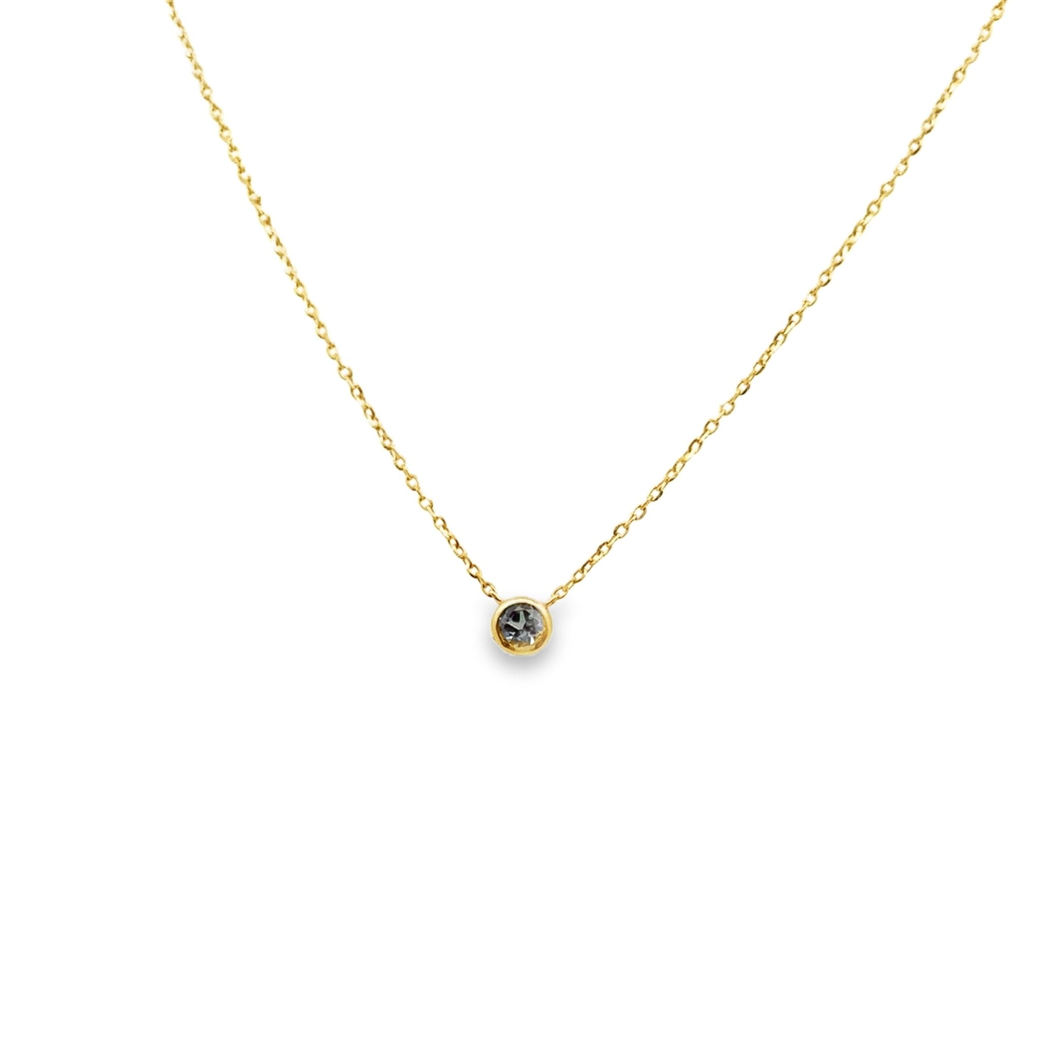 Alexandrite Chain Necklace - Kelly Wade Jewelers
