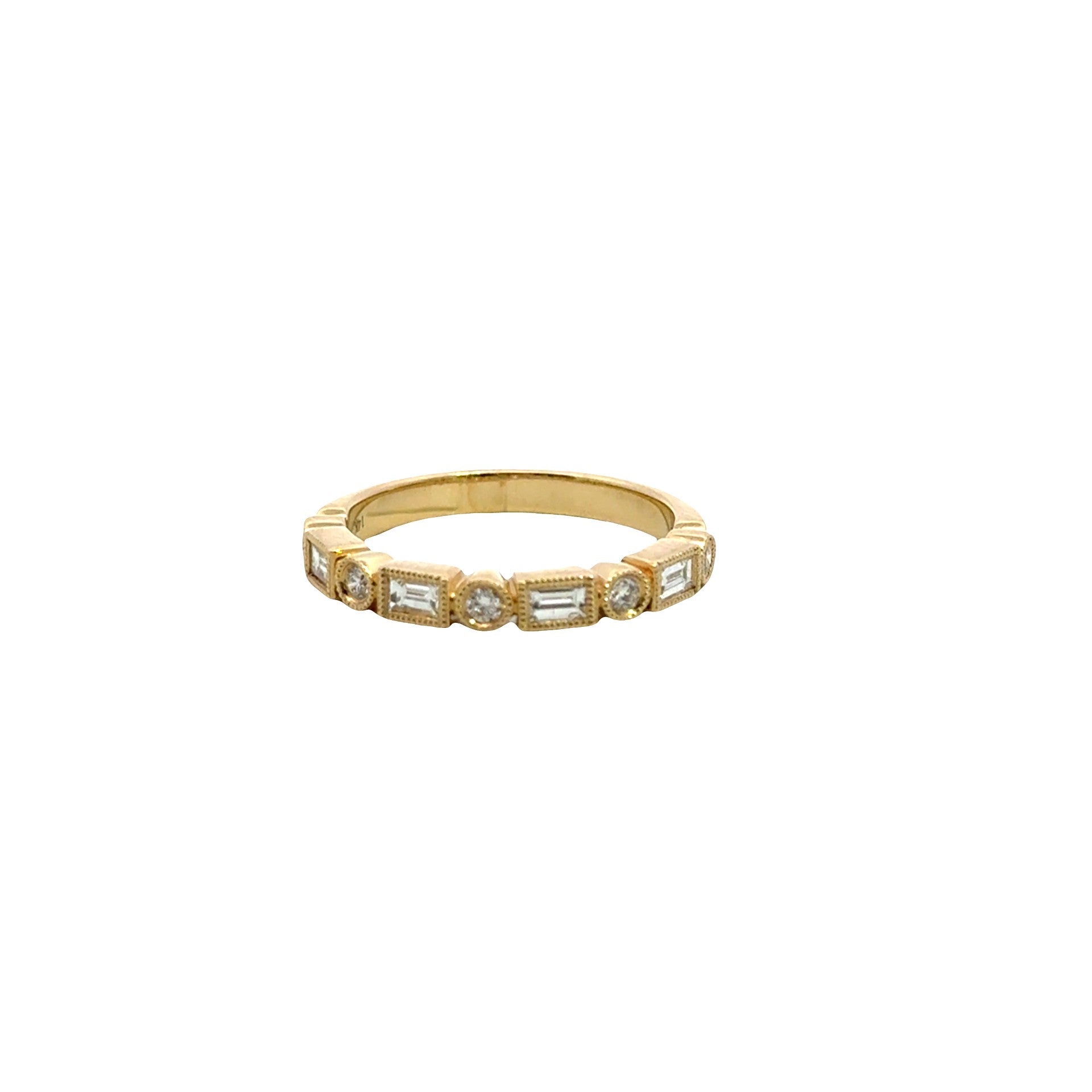 Alternating Cut Diamond Ring - Kelly Wade Jewelers
