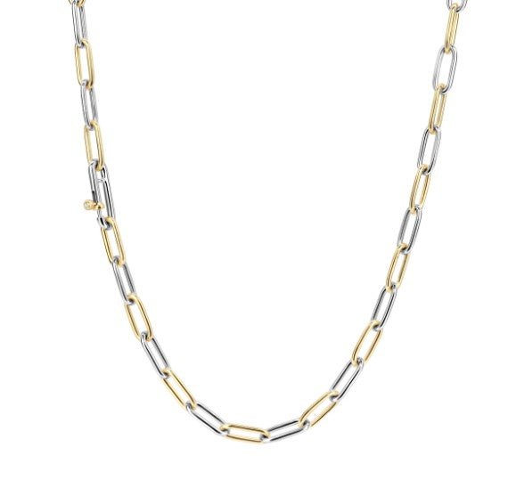 Alternating Paperclip Necklace - Kelly Wade Jewelers