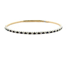 Alternating Sapphire & Diamond Flexible Bracelet - Kelly Wade Jewelers