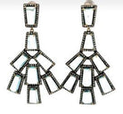 Aquamarine & Diamond Chandelier Earrings - Kelly Wade Jewelers