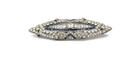 Art Deco Sapphire Diamond Brooch - Kelly Wade Jewelers Store