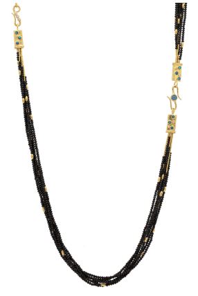 
                
                    Load image into Gallery viewer, Gurhan 24KY Black Spinel Necklace
                
            