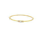 Bezel Set Diamond Bangle - Kelly Wade Jewelers