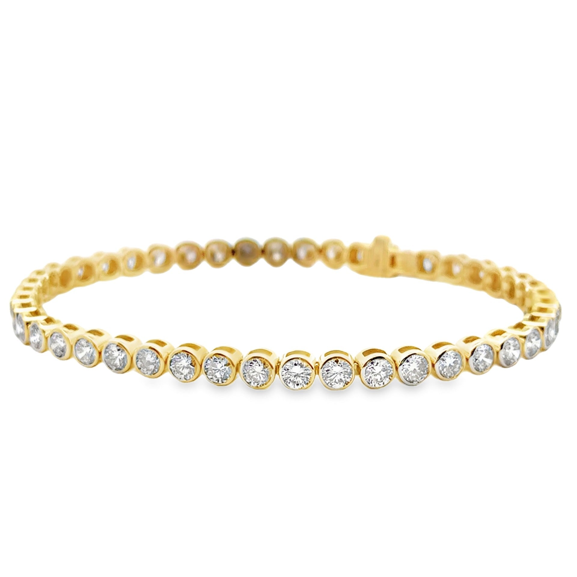 Bezel Set Tennis Bracelet - Kelly Wade Jewelers