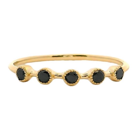Black Diamond Ring - Kelly Wade Jewelers Store