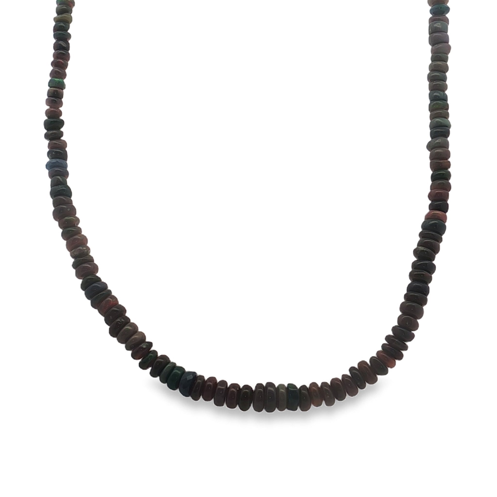 Black Opal Beaded Necklace - Kelly Wade Jewelers