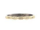 Blackened Silver Diamond Ring - Kelly Wade Jewelers
