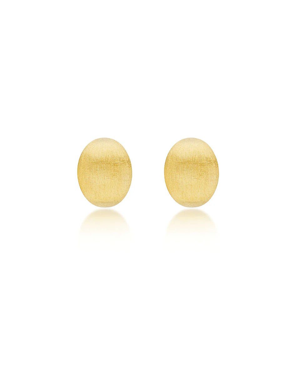 Brushed Gold Earrings - Kelly Wade Jewelers