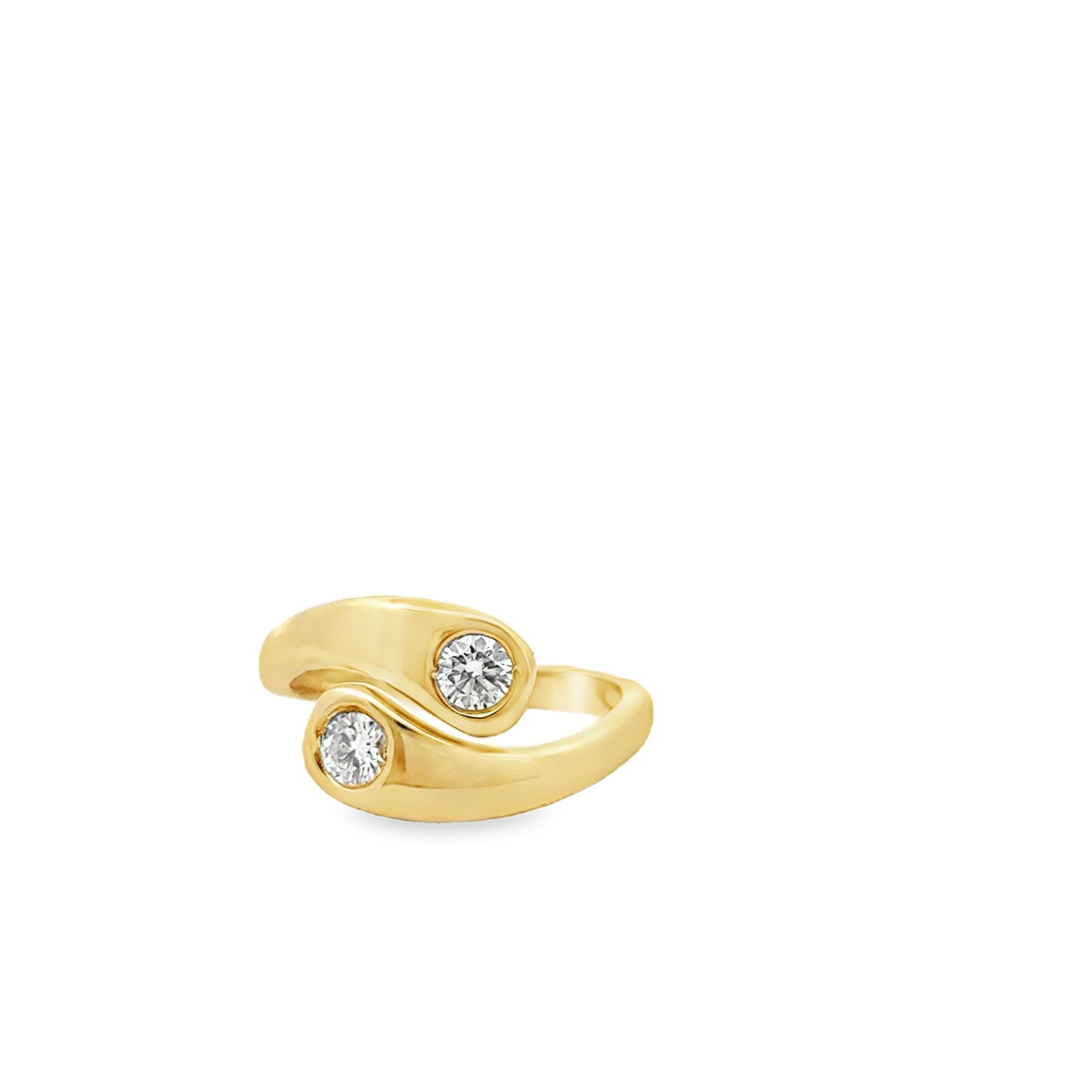 Bypass Diamond Ring - Kelly Wade Jewelers