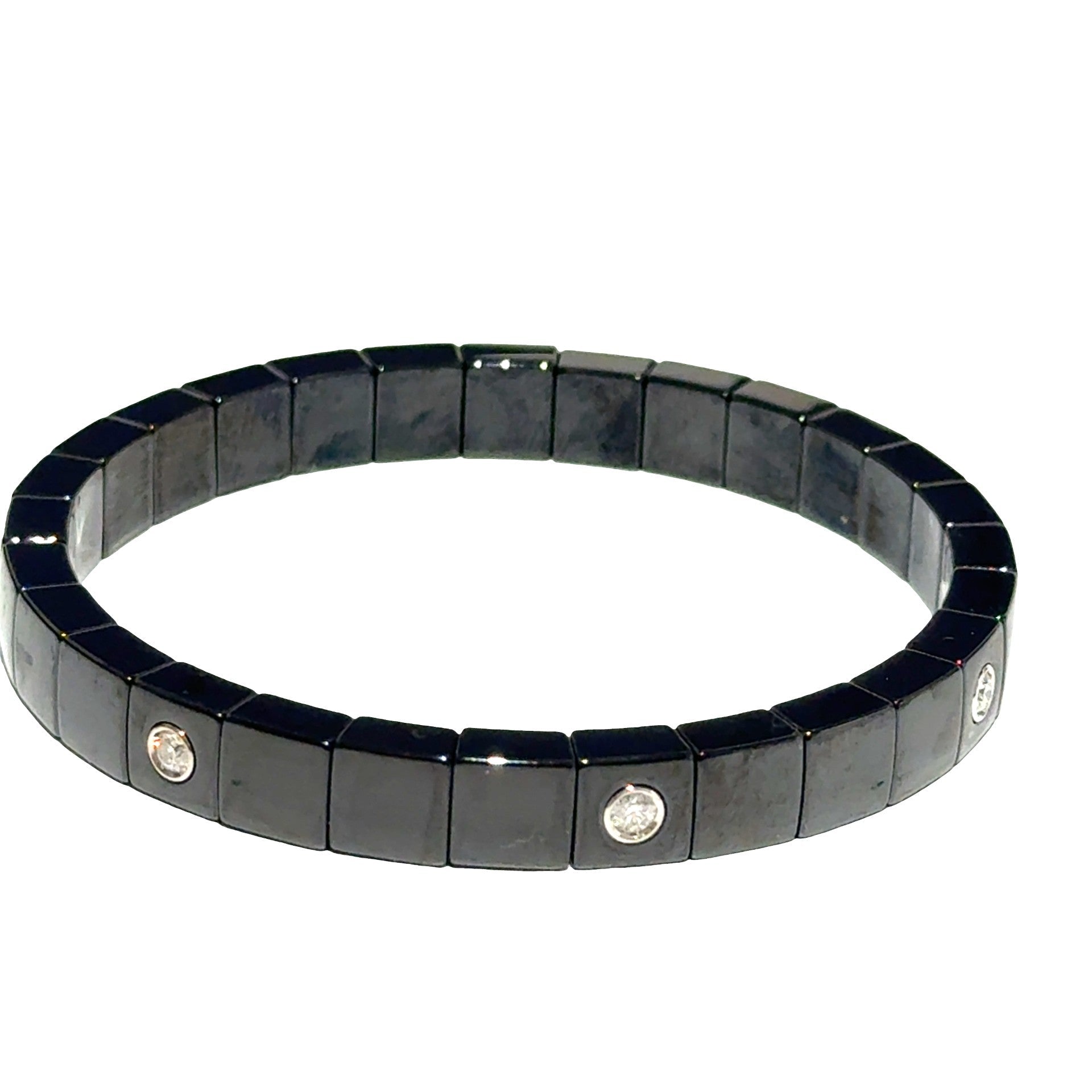 Ceramic Strech Bracelet - Kelly Wade Jewelers