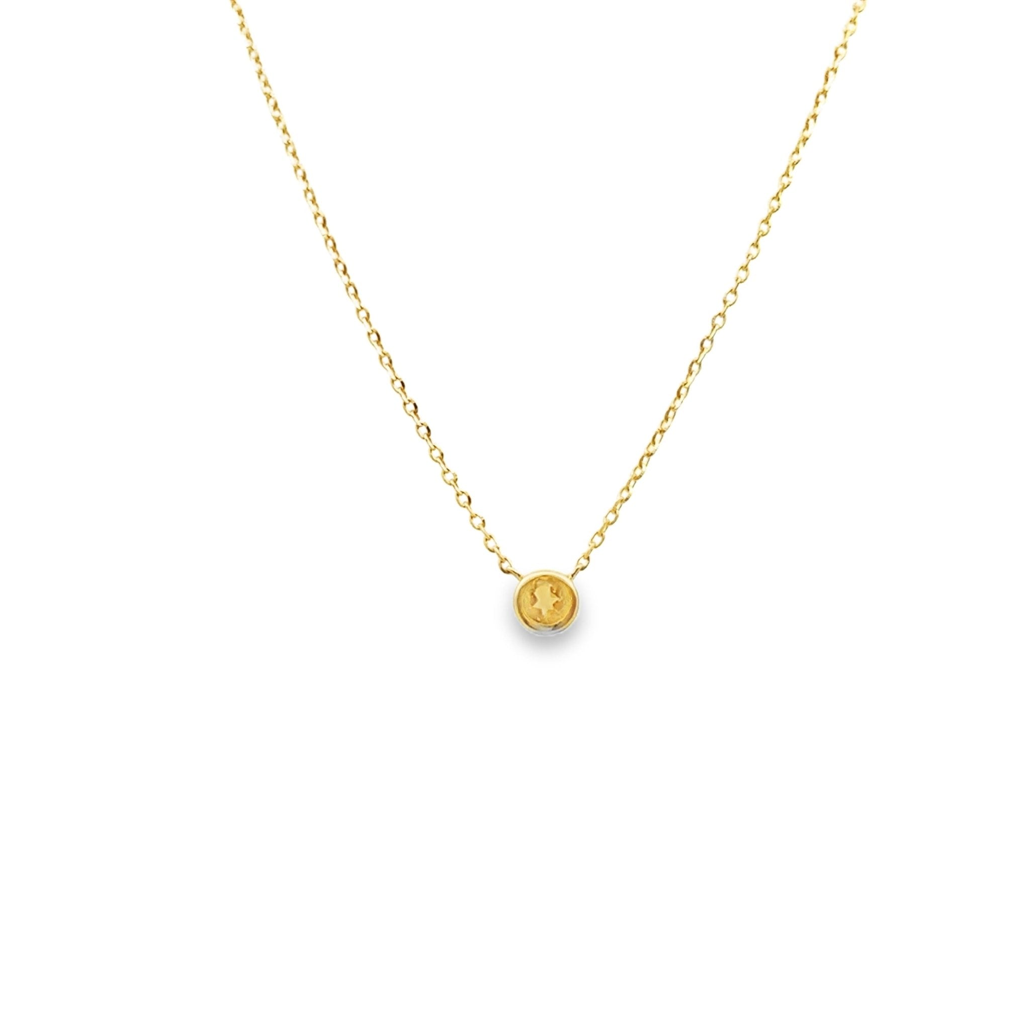 Citrine Chain Necklace - Kelly Wade Jewelers